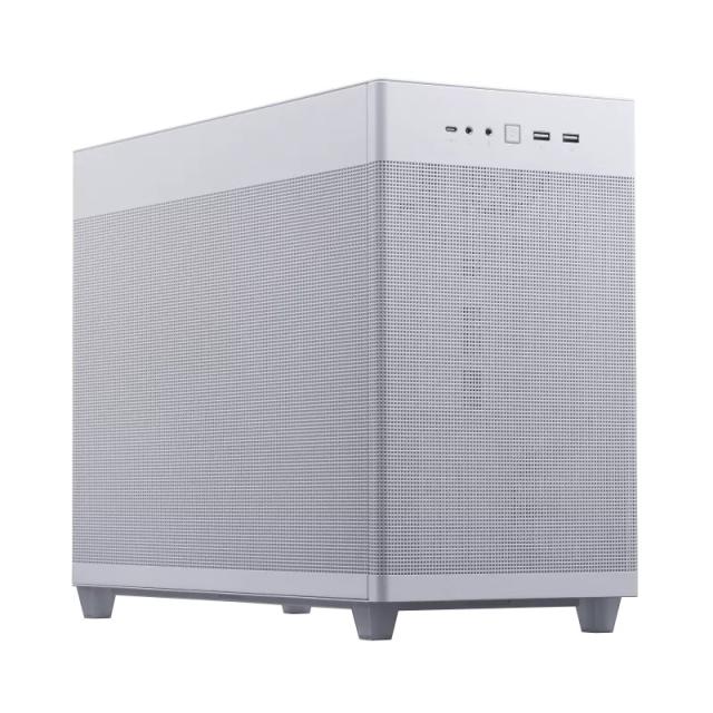 ASUS - PRIME AP201 CASE TG WHITE Mini Tower Blanco