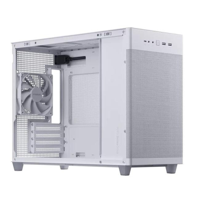 ASUS - PRIME AP201 CASE TG WHITE Mini Tower Blanco
