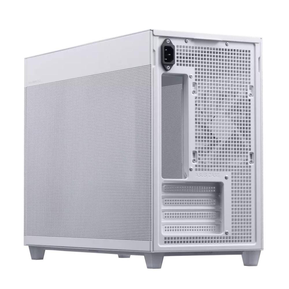 ASUS - PRIME AP201 CASE TG WHITE Mini Tower Blanco