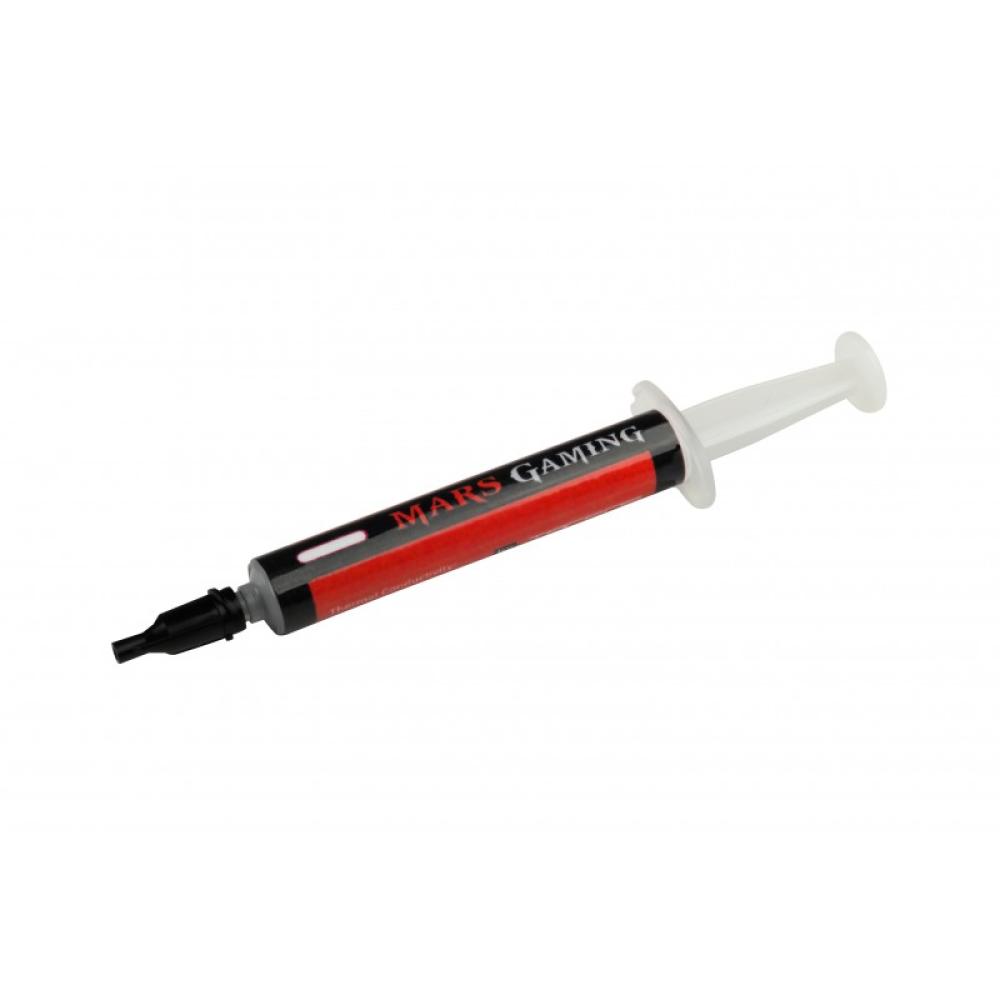 Mars Gaming - MT1 - Pasta térmica para ordenador (3 gramos, 9W conductividad termal, soporta temperaturas entre 50 y 250 grados,