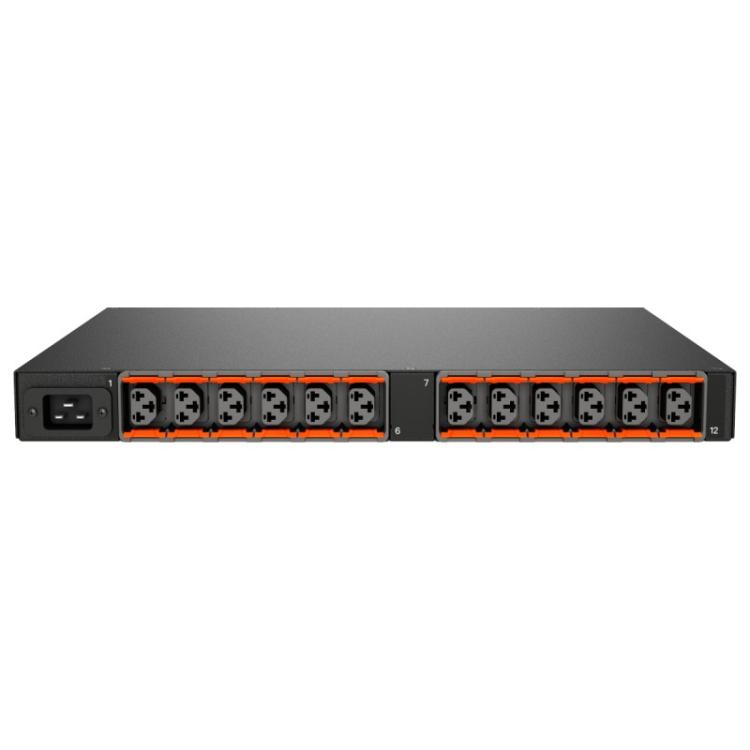 Vertiv - Geist MUU3E1R5-12CF17-2C20A9H00-S unidad de distribución de energía (PDU) 12 salidas AC 0U Negro