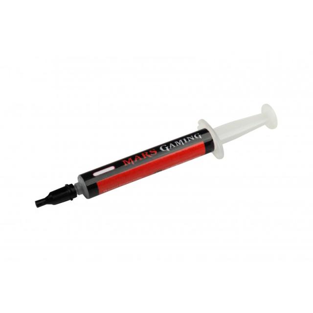 Mars Gaming - MT1 - Pasta térmica para ordenador (3 gramos, 9W conductividad termal, soporta temperaturas entre 50 y 250 grados,