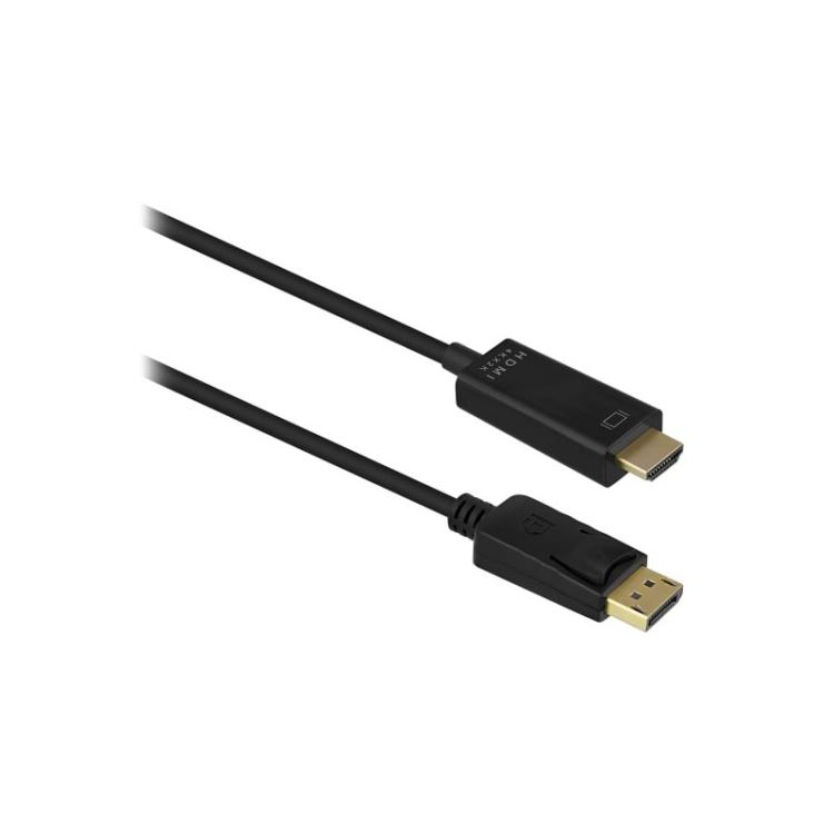 T''nB - HDMIDP2 adaptador de cable de vídeo 2 m DisplayPort HDMI tipo A (Estándar) Negro