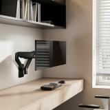 Equip - Soporte de pared para monitor doble de 17"-32