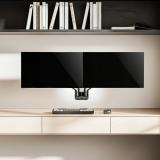 Equip - Soporte de pared para monitor doble de 17"-32