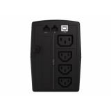 Conceptronic - ZEUS07E sistema de alimentación ininterrumpida (UPS) Línea interactiva 1 kVA 600 W 4 salidas AC