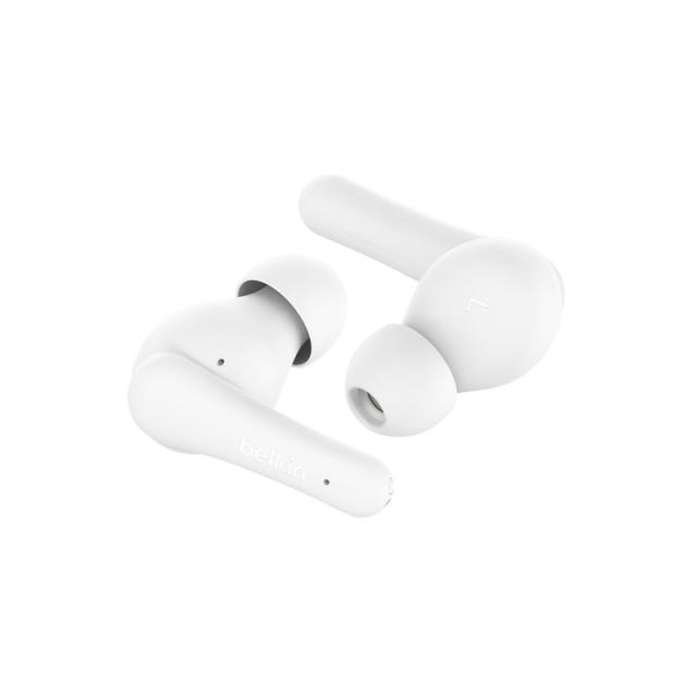 Belkin - SoundForm Rhythm Auriculares Inalámbrico Dentro de oído Llamadas/Música MicroUSB Bluetooth Blanco