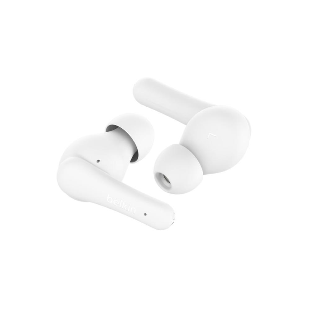 Belkin - SoundForm Rhythm Auriculares Inalámbrico Dentro de oído Llamadas/Música MicroUSB Bluetooth Blanco