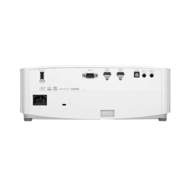 Optoma - UHD35STx Proyector de corto alcance 3600 lúmenes ANSI DLP UHD 4K (3840x2160) 3D Blanco
