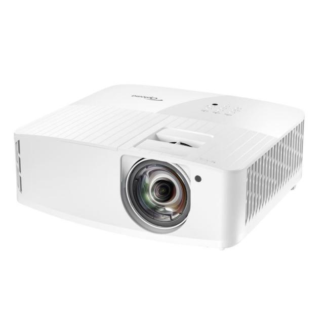Optoma - UHD35STx Proyector de corto alcance 3600 lúmenes ANSI DLP UHD 4K (3840x2160) 3D Blanco