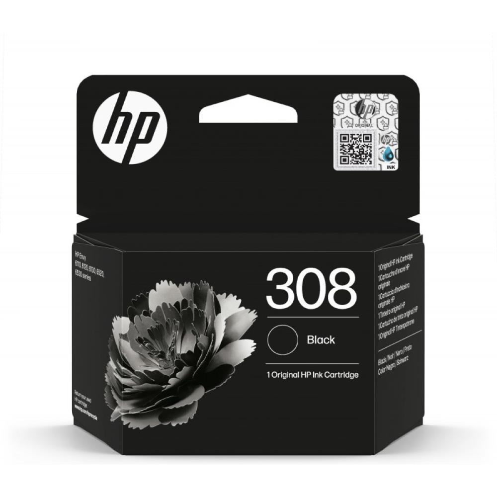 HP - Cartucho de Tinta Original 308 negra