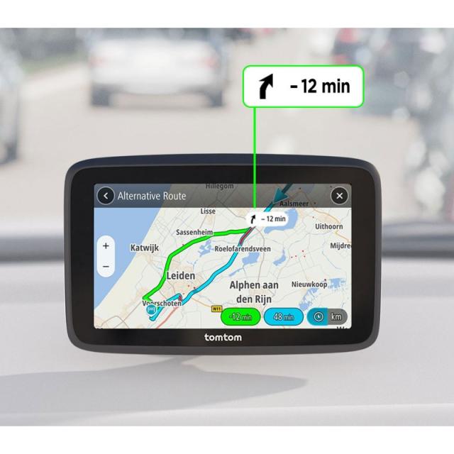 TomTom - GO Classic navegador Fijo 17,8 cm (7") Pantalla táctil Negro