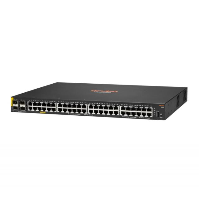 HPE - Aruba Networking CX 6100 48G Class4 PoE 4SFP+ 740W Gestionado L3 Gigabit Ethernet (10/100/1000) Energía sobre Ethernet (Po