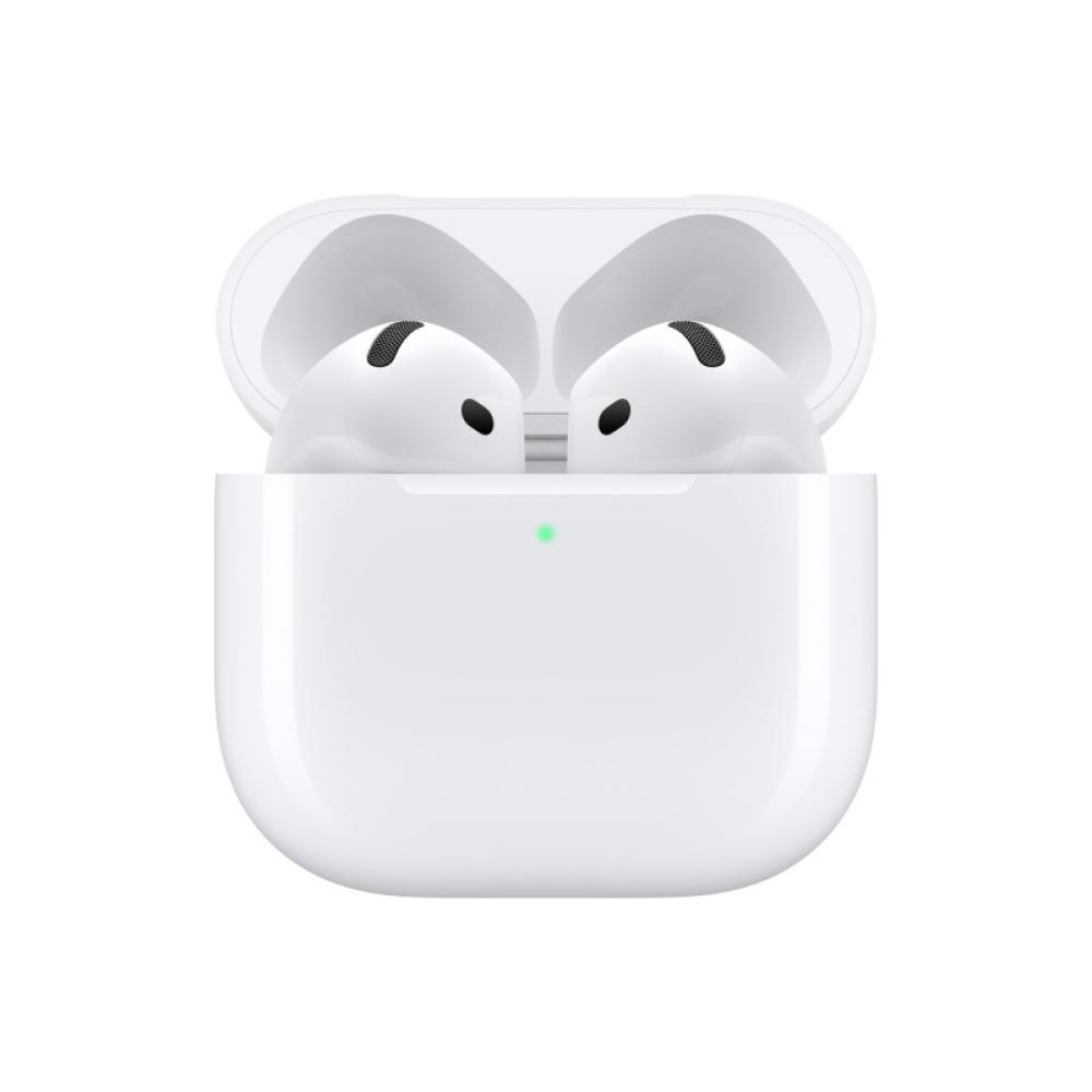 Apple - AirPods 4 Auriculares True Wireless Stereo (TWS) Dentro de oído Llamadas/Música/Deporte/Uso diario Bluetooth - MXP93ZM/A