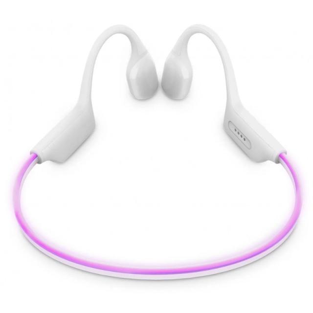 Energy Sistem - AquaSport Auriculares Inalámbrico Banda para cuello Deportes Bluetooth Blanco