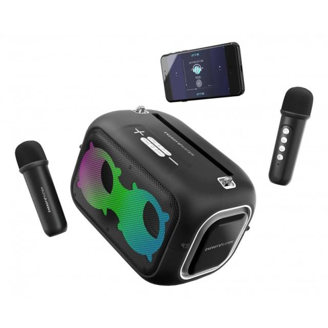 Energy Sistem - KaraokeStar Altavoz portátil estéreo Negro 60 W