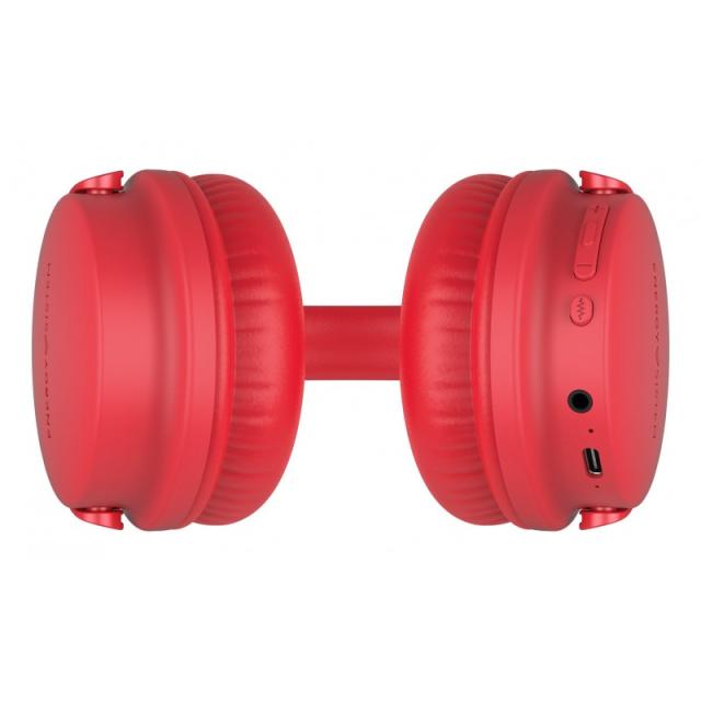 Energy Sistem - Style 3 Auriculares Inalámbrico y alámbrico Diadema Llamadas/Música USB Tipo C Bluetooth Rojo