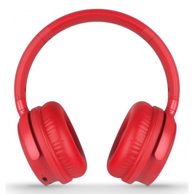Energy Sistem - Style 3 Auriculares Inalámbrico y alámbrico Diadema Llamadas/Música USB Tipo C Bluetooth Rojo
