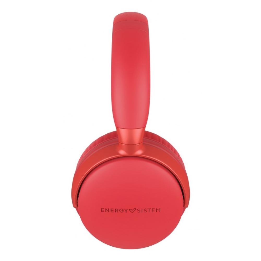 Energy Sistem - Style 3 Auriculares Inalámbrico y alámbrico Diadema Llamadas/Música USB Tipo C Bluetooth Rojo