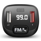 Energy Sistem - Car FM Talk 87,5 - 108 MHz Bluetooth/USB Negro