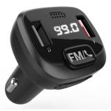 Energy Sistem - Car FM Talk 87,5 - 108 MHz Bluetooth/USB Negro