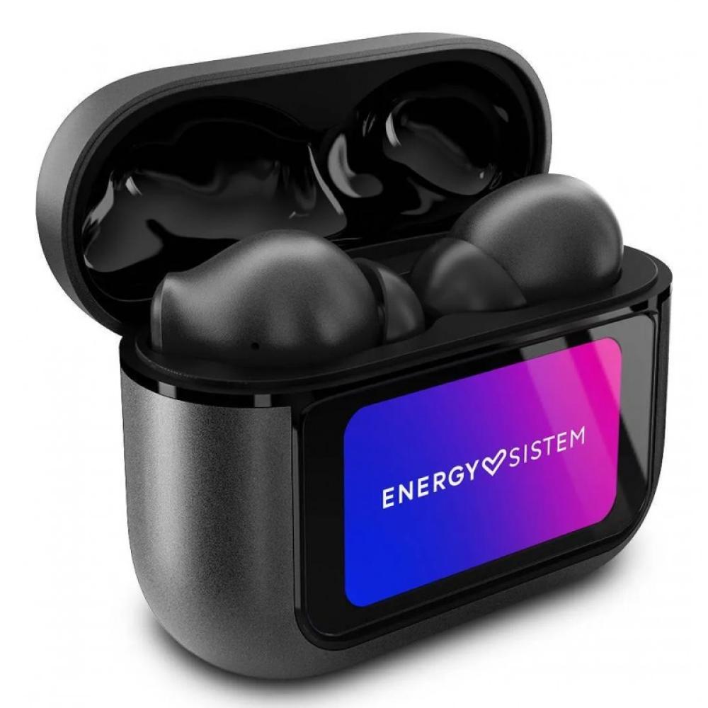 Energy Sistem - Display ANC Auriculares True Wireless Stereo (TWS) Dentro de oído Llamadas/Música USB Tipo C Bluetooth Negro