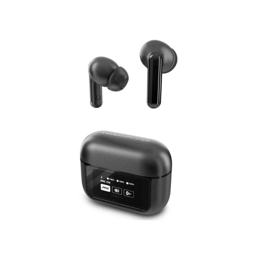 Energy Sistem - Display ANC Auriculares True Wireless Stereo (TWS) Dentro de oído Llamadas/Música USB Tipo C Bluetooth Negro