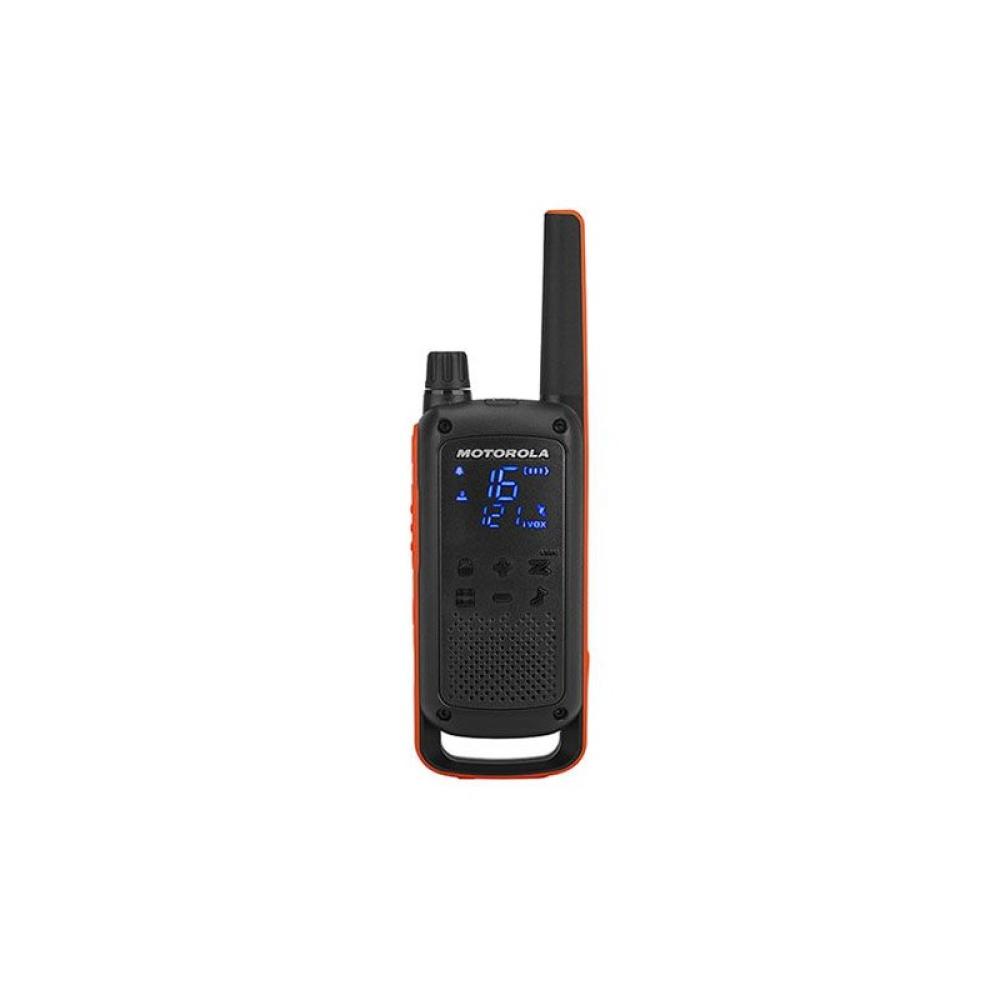Motorola - Talkabout T82 two-way radios 16 canales 446 - 446.2 MHz Negro, Naranja