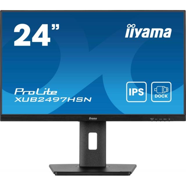 iiyama - ProLite XUB2497HSN-B2 pantalla para PC 60,5 cm (23.8") 1920 x 1080 Pixeles Full HD LED Negro