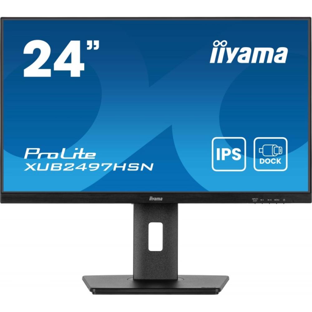 iiyama - ProLite XUB2497HSN-B2 pantalla para PC 60,5 cm (23.8") 1920 x 1080 Pixeles Full HD LED Negro
