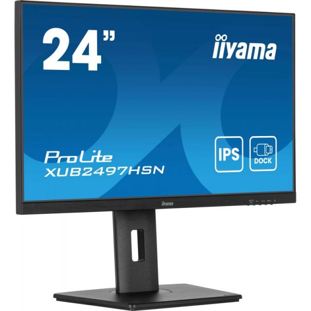 iiyama - ProLite XUB2497HSN-B2 pantalla para PC 60,5 cm (23.8") 1920 x 1080 Pixeles Full HD LED Negro