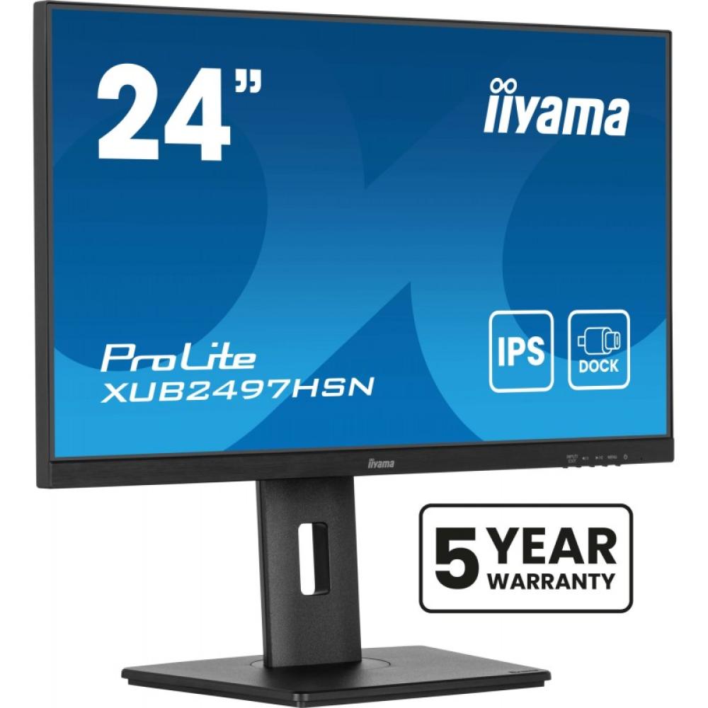 iiyama - ProLite XUB2497HSN-B2 pantalla para PC 60,5 cm (23.8") 1920 x 1080 Pixeles Full HD LED Negro