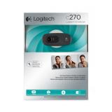 Logitech - 960-001063 cámara web 3 MP 1280 x 720 Pixeles USB Gris, Gris Oscuro