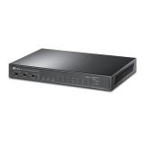 TP-Link - TL-SL1311MP switch No administrado Fast Ethernet (10/100) Energía sobre Ethernet (PoE) Negro