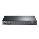 TP-Link - TL-SL1311MP switch No administrado Fast Ethernet (10/100) Energía sobre Ethernet (PoE) Negro