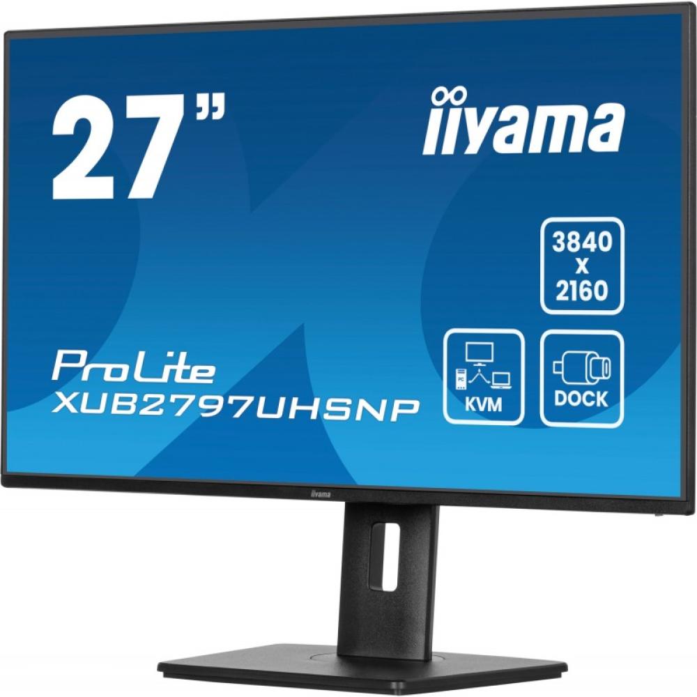 iiyama - ProLite XUB2797UHSNP-B1 pantalla para PC 68,6 cm (27") 3840 x 2160 Pixeles 4K Ultra HD LED Negro