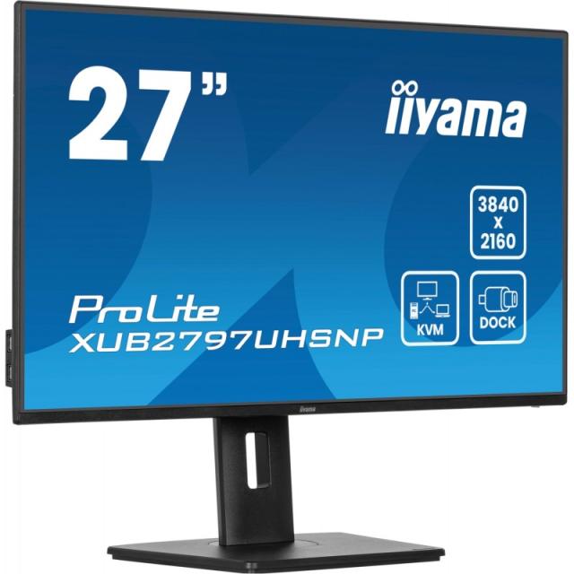 iiyama - ProLite XUB2797UHSNP-B1 pantalla para PC 68,6 cm (27") 3840 x 2160 Pixeles 4K Ultra HD LED Negro