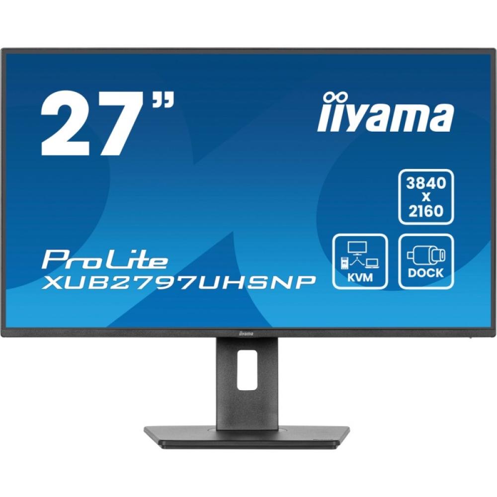 iiyama - ProLite XUB2797UHSNP-B1 pantalla para PC 68,6 cm (27") 3840 x 2160 Pixeles 4K Ultra HD LED Negro