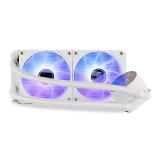 NOX - Hummer M-240 ARGB Procesador Sistema de refrigeración líquida todo en uno 12 cm Blanco