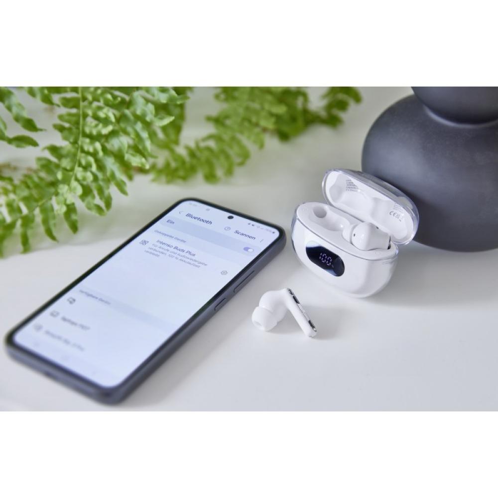 Intenso - T312AE Auriculares True Wireless Stereo (TWS) Dentro de oído Llamadas/Música/Deporte/Uso diario USB Tipo C Bluetooth B