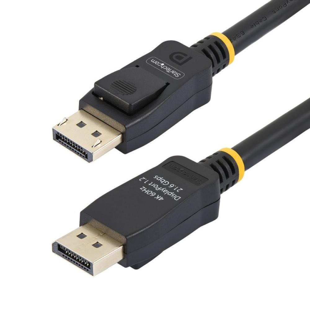 StarTech.com - Cable DisplayPort 1.2 4K 60Hz de 2m - Cable DP UHD con Pestillos - con Certificación VESA - Cable para Monitor Di