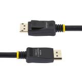StarTech.com - Cable DisplayPort 1.2 4K 60Hz de 2m - Cable DP UHD con Pestillos - con Certificación VESA - Cable para Monitor Di