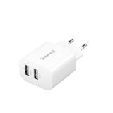 Intenso - POWER ADAPTER 2XUSB-A/7802412 Universal Blanco Corriente alterna Interior