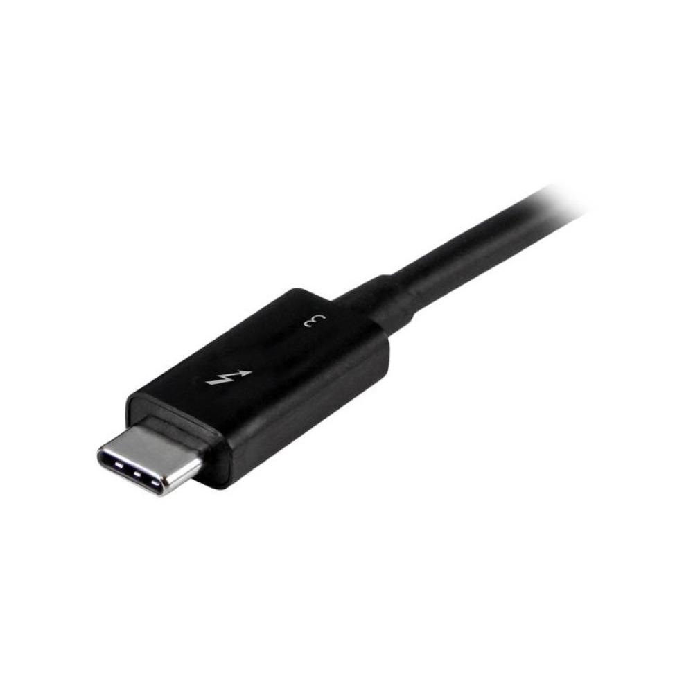 StarTech.com - Cable Thunderbolt 3 Pasivo de 50cm - 40Gbps - PD 100W - Vídeo 4K/5K - Cable Thunderbolt - Certificado Thunderbolt