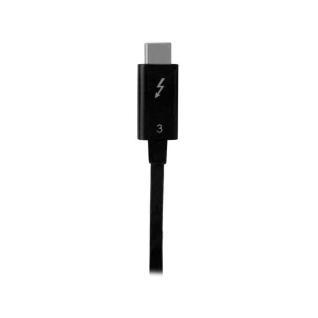 StarTech.com - Cable Thunderbolt 3 Pasivo de 50cm - 40Gbps - PD 100W - Vídeo 4K/5K - Cable Thunderbolt - Certificado Thunderbolt