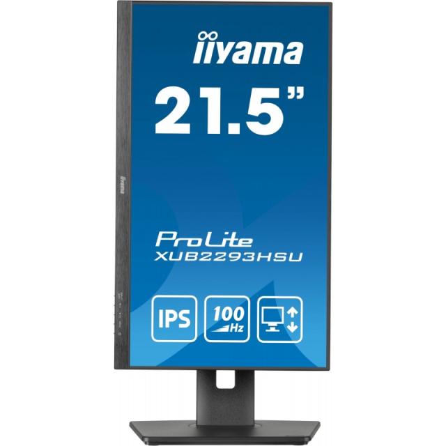 iiyama - ProLite XUB2293HSU-B7 pantalla para PC 54,6 cm (21.5") 1920 x 1080 Pixeles Full HD LED Negro