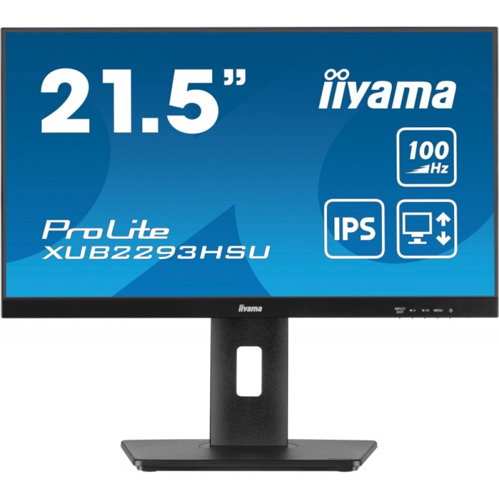 iiyama - ProLite XUB2293HSU-B7 pantalla para PC 54,6 cm (21.5") 1920 x 1080 Pixeles Full HD LED Negro