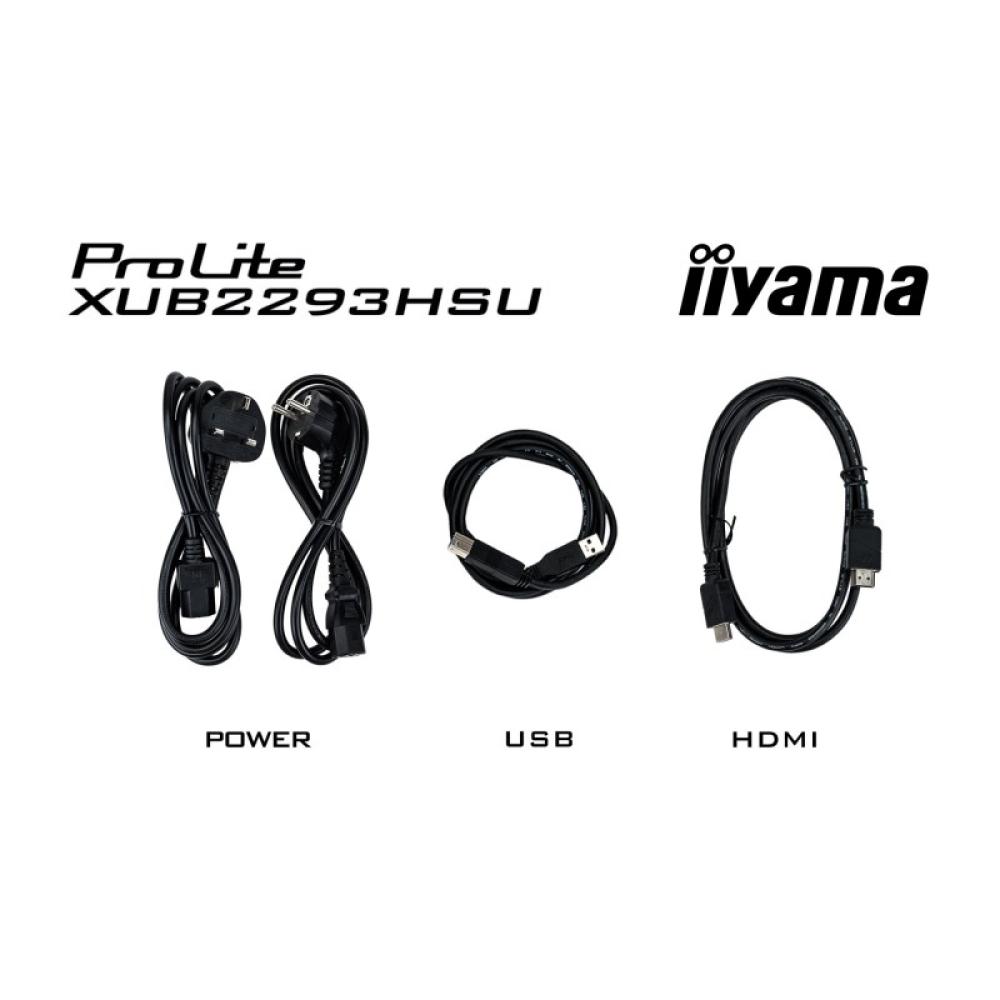 iiyama - ProLite XUB2293HSU-B7 pantalla para PC 54,6 cm (21.5") 1920 x 1080 Pixeles Full HD LED Negro