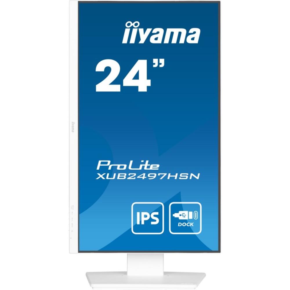 iiyama - ProLite XUB2497HSN-W2 pantalla para PC 60,5 cm (23.8") 1920 x 1080 Pixeles Full HD LED Blanco