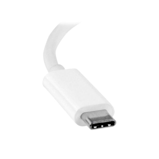 StarTech.com - Adaptador Gráfico USB-C a DVI - Blanco
